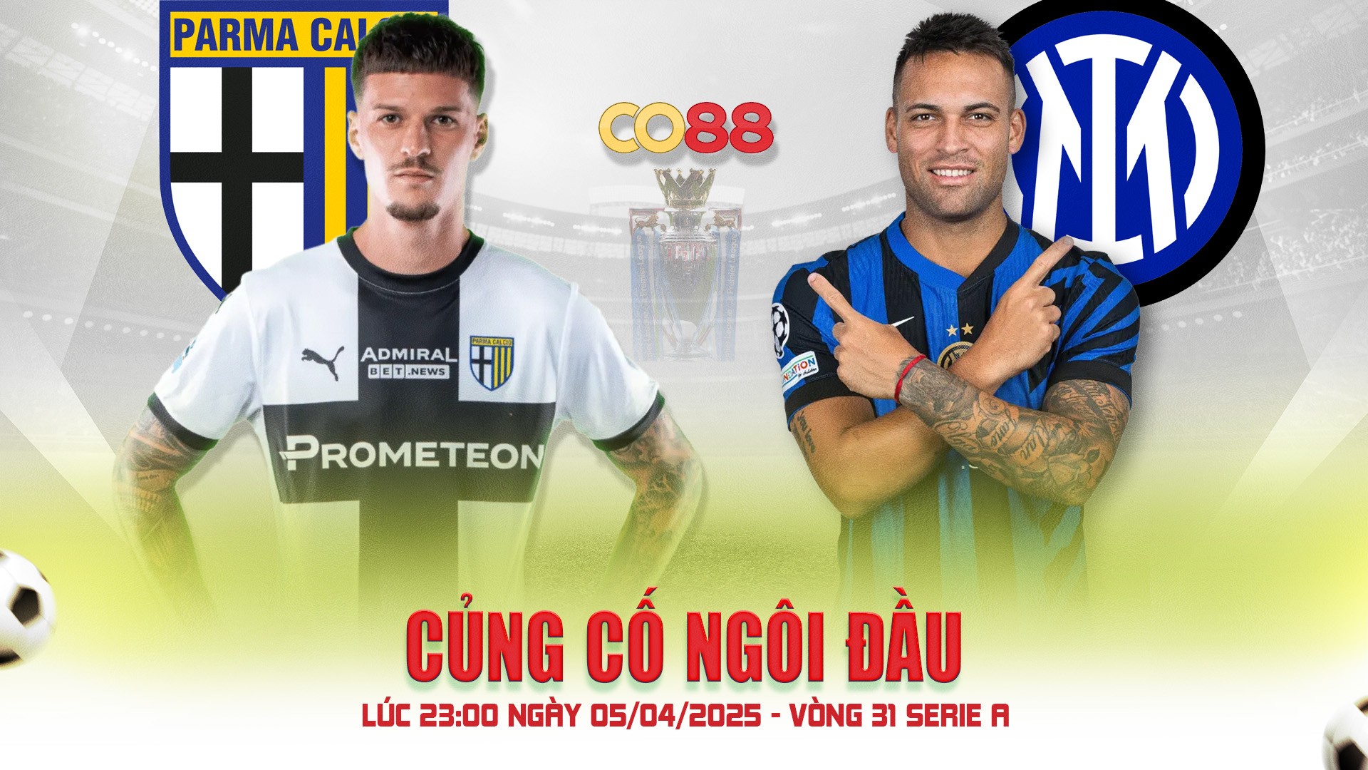 CO88 Nhận định trận đấu Parma vs Inter Milan – Vòng 31 Serie A
