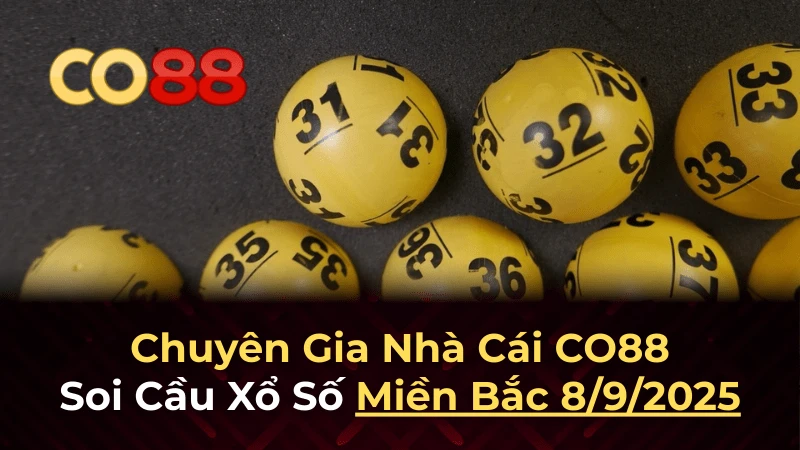 CO88 Dự đoán XSMB 8/9/2025: Phân tích chuyên sâu từ Co88