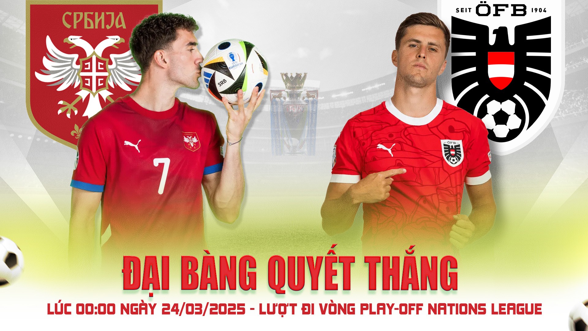 CO88 Nhận định Serbia vs Áo – Play-off Nations League (00:00, 24/03/2025)